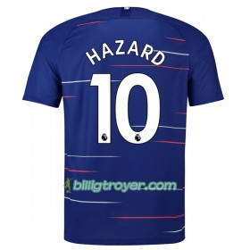Billige Fotballdrakter Chelsea Hazard 10 Hjemmedraktsett 2018/19 Kortermet